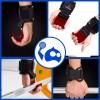 Bluelander 4 Pares Straps Ganchos De Levantamiento Muñequera Gym