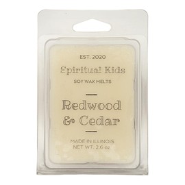 Redwood & Cedar 1 Pack All Natural Soy Wax Melts 6 cubes 2.6oz Hand Poured with Fragrant/Essential Oils! | Woodsy Wax Melts (One)