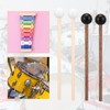 4 Pcs Steel Tongue Drum Mallets, 5.9 Inch Rubber Drum