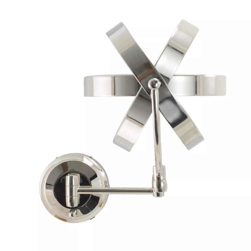 Zadro LED Wall Mounted Makeup Mirror w/ 10X/1X Magnification &