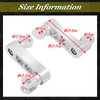 sakurawing External Harley Davidson Step Extension Foot Peg Bracket Highway