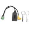 Akozon Bluetooth Car Kit 5.0 4 Pin 12 Pin AUX