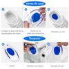 3 Pares Taloneras de Gel para Hombre y Mujer, Plantillas
