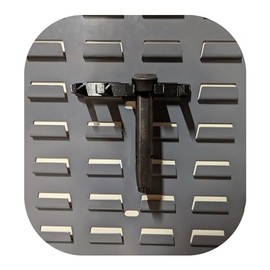 Hammy3DPrints Mount for CZ 75/85/P01/PCR/SP-01/Shadow/Kadet Mags - Secure It/Akro Mils | Magazine Holder Storage Rack (Normal Baseplate, Plastic Panel)