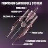 NEDPAIN Adjustable Stroke Wireless Tattoo Pen Kit with Ink and