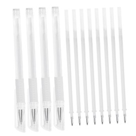 1 Set Tattoo Pen Eyebrow Pen White Pen for Brows Tip Markers for Eyeb White Waterproof Makeup Maker Tattooing Pen Mapping Eyebrow Pen Plastic Baluue