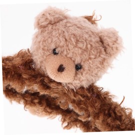 COLLBATH 3pcs Cartoon Clip Soft Fuzzy Clips for Women Hair Clamps for Girls Hair Accessories Pack Uniquely Designed for Everyday Use