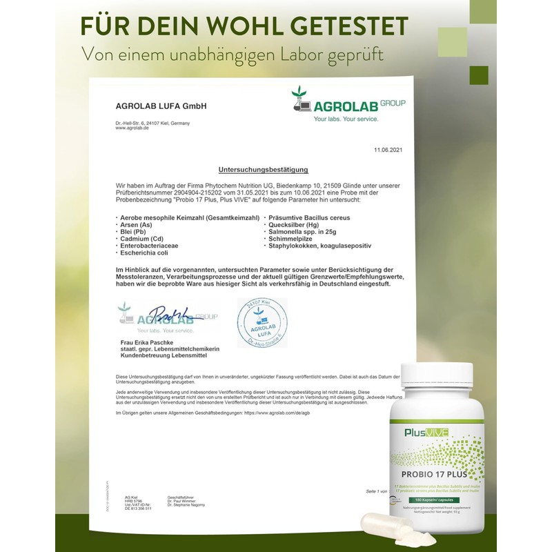 PlusVive Probio 17 Plus Capsules High Dose I 1 x