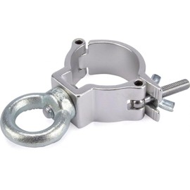 Riggatec half clamp - Half coupler silver, 48-51 mm.