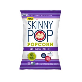 SKINNYPOP Sweet & Salty Kettle Popcorn, 5.3 Ounce