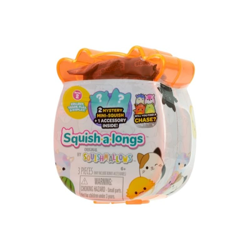 Squish-a-longs by Squishmallows - Mystery (1 Pack Chosen at Random)