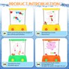 4 Pieces Handheld Water Game Arcade Water Ring Water Tables