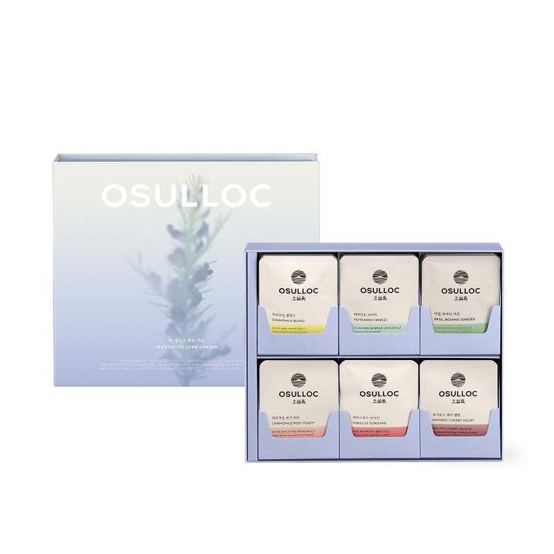 Osulloc [오설록]티 에디션 허브 가든 6종 (원산지:상세설명참조) [OSULLOC] Tea Edition