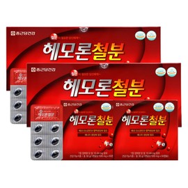 Chong Kun Dang Health Hemoron Iron Heme Iron Iron Supplement 500mg Pregnant Women Children Baby Infants 120 Capsules 2 / 종근당건강 헤모론 철분 헴철 철분제 500mg 임산부 어린이 아기 유아 120캡슐 2개