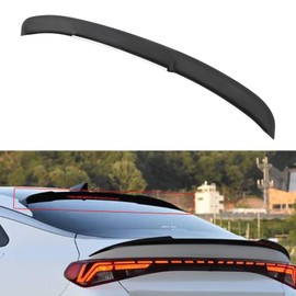 cciyu Roof Spoiler Fits for 2021-2023 5th Gen for Kia K5 Rear Window Roof Spoiler(ABS Glossy Black)