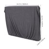 NOLITOY Radiator Cover Dust Protector Elegant Fabric Heater Easy to