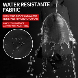 Football Hand Warmer Pouch, Tactical Hand Muff Warmer, Football Warmer Bag Zipper Pocket Hand Warmers Football Hand Muffs, Adjustable Waist Strap Water Resistant, Ideal for Players, Golf (Trumpet)