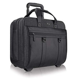 Solo New York MacDougal Rolling Laptop Bag, Black