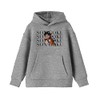 Bioworld Dragon Ball Z Son Goku Boy's Athletic Heather Sweatshirt-X-Large