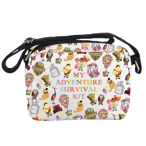 Up Movie Inspired Gift My Adventure Survival Kit Crossbody Bag