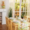 KAMACA Runner playful rabbits high-quality print motif with cute bunnies