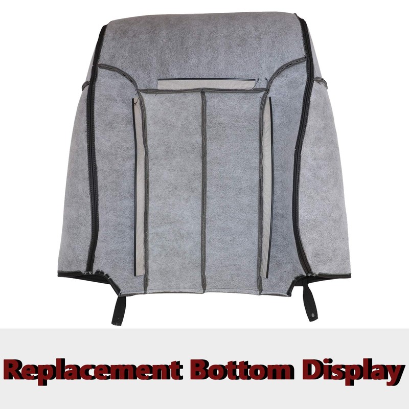 SecosAutoparts Front Driver Side Top Lean Back Replacement Leather Seat