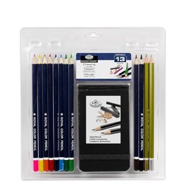 Royal & Langnickel Drawing Pencil Set with Sketchbook