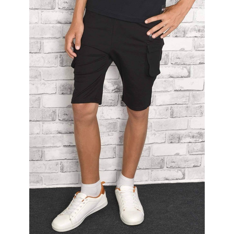 BEZLIT 30079 Boys' Cargo Shorts, black
