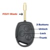 Heart Horse Remote Control Key Replacement for Mondeo Fiesta Fusion