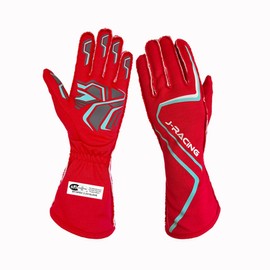 Guantes de carreras SFI 3.35 certificados ignfugos, tela aramida, agarre antideslizante, transpirable, ajuste seguro para conductores profesionales   