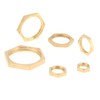 Hex Nuts 40 Pieces G1/8 Lock Nuts G1/4 G3/8 G1/2