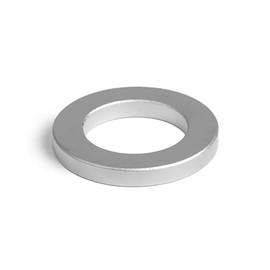 Samarium Cobalt Ring Magnet for Motors, Electric Motors, Turbo Machinery and Sensors - 40mm O.D. x 25mm I.D. x 5mm thick - 11.4kg Pull