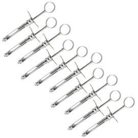 MuskalMed Premium German Grade Dental Syringe Aspirating 1.8ml Cw Type Auto Passive Syringe Dental Instrument Self Aspirating Syringe Dental Syringe (Set of 10)