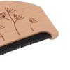2PCS Set Sweater Cleaning Shaver Set Oval Beech Wood Bristle