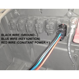 KFI Products Polaris 3-Pin Wire Harness KFI Part #101505 for 2018-2022 Polaris Ranger 1000 XP