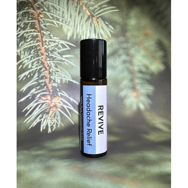 REVIVE HEADACHE RELIEF Roll On Essential Oil 10ml NEW