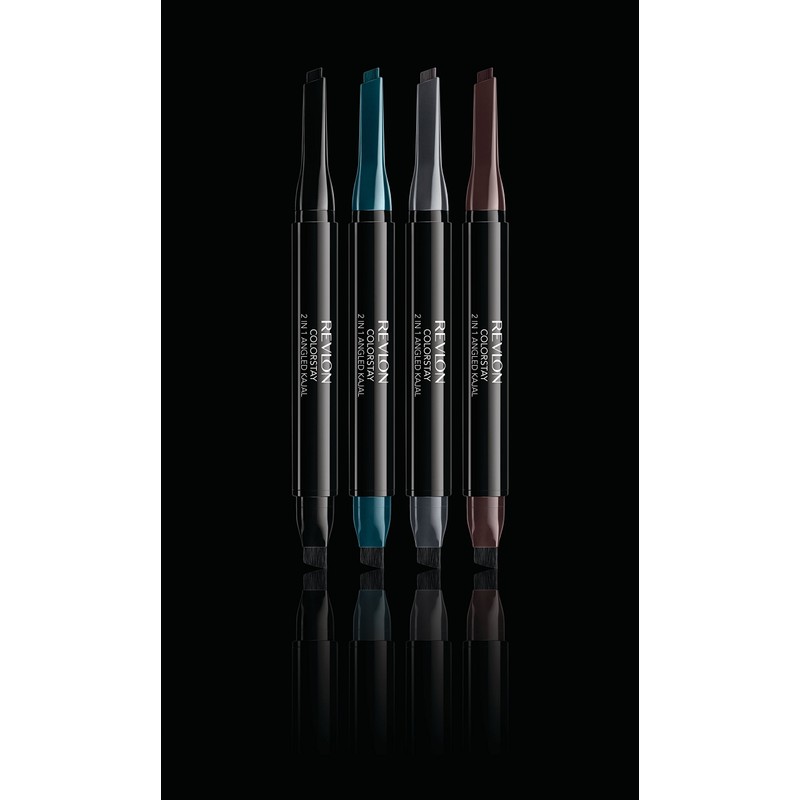 Revlon Pencil Eyeliner, ColorStay 2-in-1 Eye Makeup,Waterproof, Longwearing with Smudge