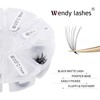 Premade Volume Fan for Eyelash Extension: 500 Handmade Fans, Loose