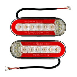 MelTruck® 2 x 4 Function LED Rear Light Dynamic Indicator E9 for Truck Trailer