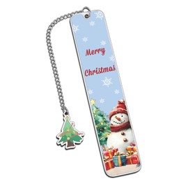 Christmas Bookmarks Christmas Bulk Bookmarks for Kids Adults Christmas Stocking Stuffers for Women Men Christmas Gifts for Book Lovers Christmas Winter Gifts for Girls Xmas Gift Funny Book Accessories