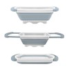 Qimh Collapsible Colander | Over The Sink Silicone Kitchen Strainers