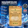 Pure Magnesium Mega Complex Capsules | Clean Magnesium Bisglycinate, Magnesium