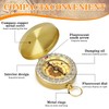 Outdoor Compass, Waterproof Compass, Portable and Waterproof Pocket Compass, Compass