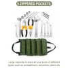 Bangbobi Tool Bag Roll Bag, Small & Empty, with 5