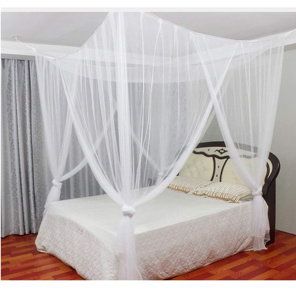 Anyasen Mosquito Net Double Bed Mosquito Net Fly Net Mosquito Net Bed Canopy Fine Mesh Mosquito Net Insect Protection Double Bed Single Bed for Living Room Travel