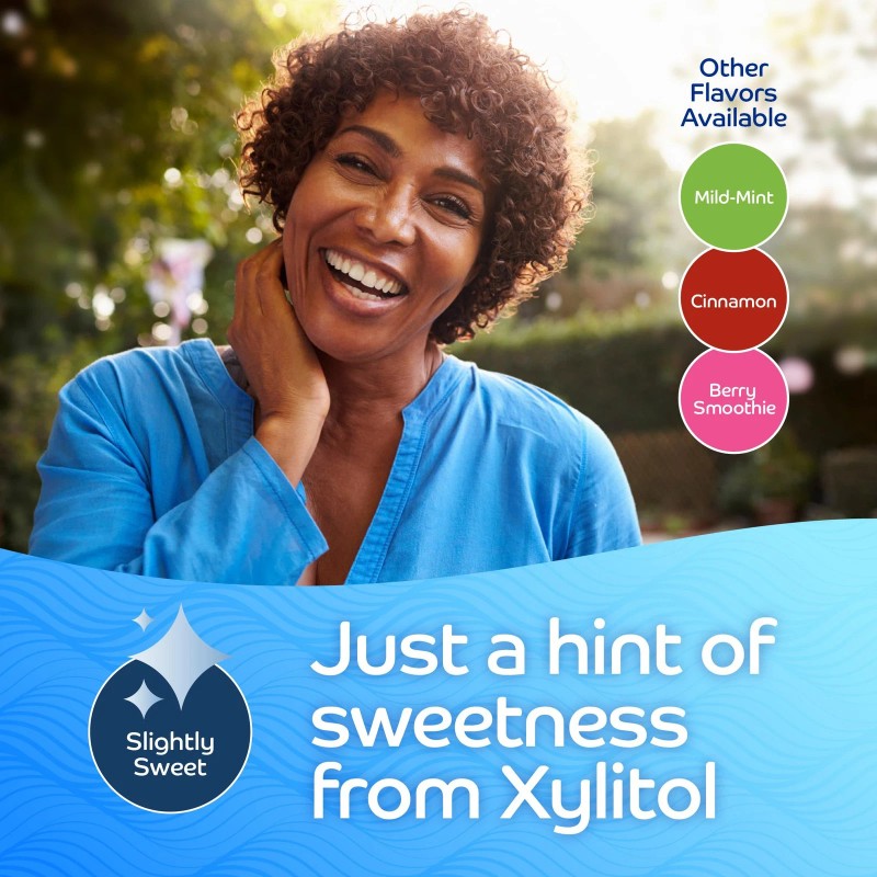 Orahealth XyliMelts for Dry Mouth, Mint-Free, 80-Count Box