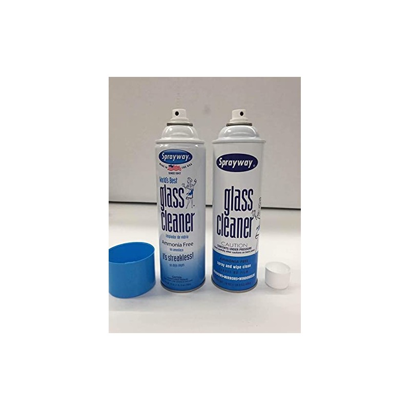 Sprayway 443331 Ammonia Free Glass Cleaner, 19 Oz. (4-Pack) (Packaging