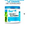 Aminoácidos Bcaas Glutamina Blue 1kg Varios Sabores