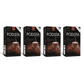 Hot Chocolate Nespresso Compatible Capsules Hot Cocoa Pods - Smooth & Creamy - 4 Boxes - 40 Pod Package