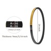 Kozelo 2 x A-26 drive V-belt, 26 inch inner circumference,